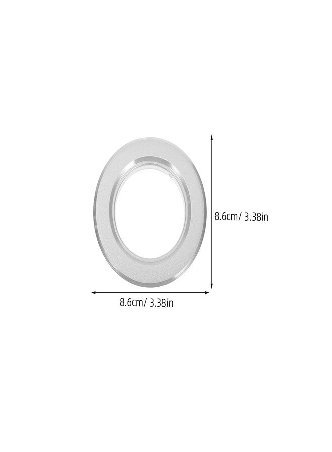 Sosoport 10pcs Stainless Steel Birdhouse Hole Guards Parrot Nest Metal Guards Stainless Steel Protective Ring for Bird Houses - Image 4